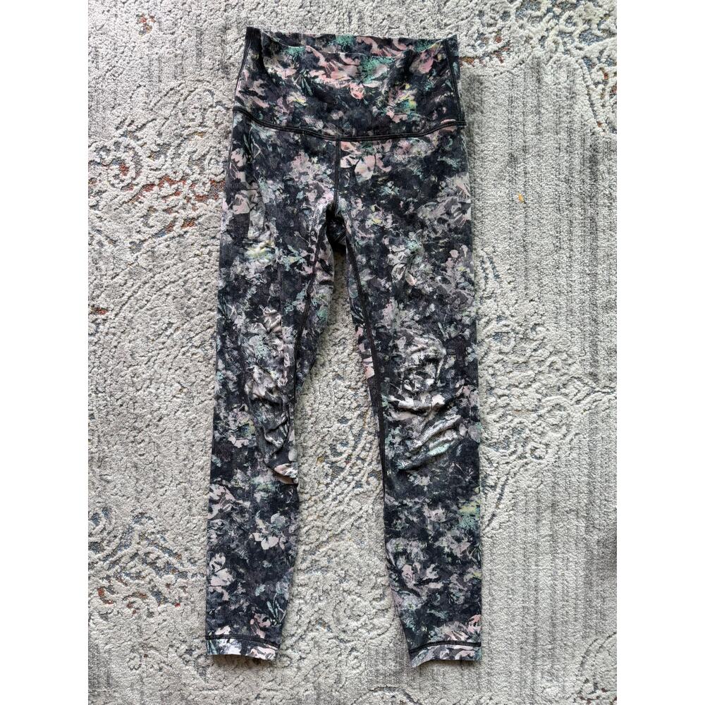 Lululemon Wunder Under High-Rise 7/8 Tight 25" Dappled Daze Size 4